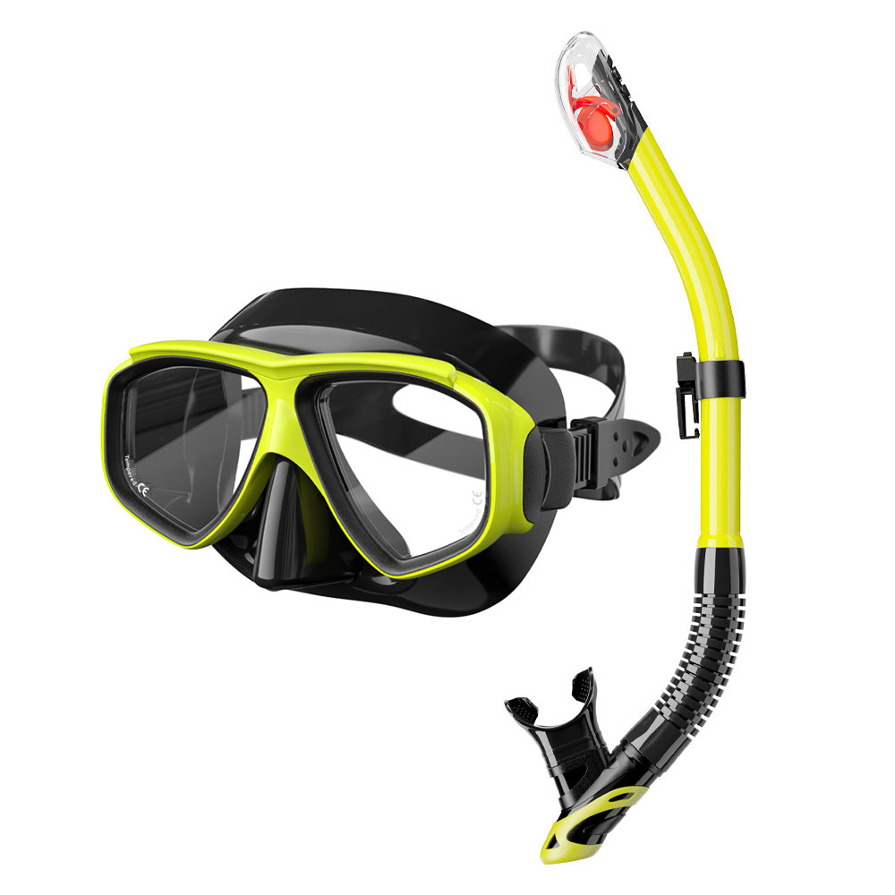 Freediving Mask Set - JSJM profesjonalna maska do nurkowania wodoodporne