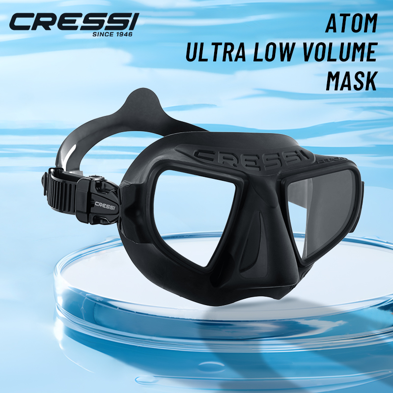 Freediving Mask Set - Bezramkowa maska do freedivingu Cressi o