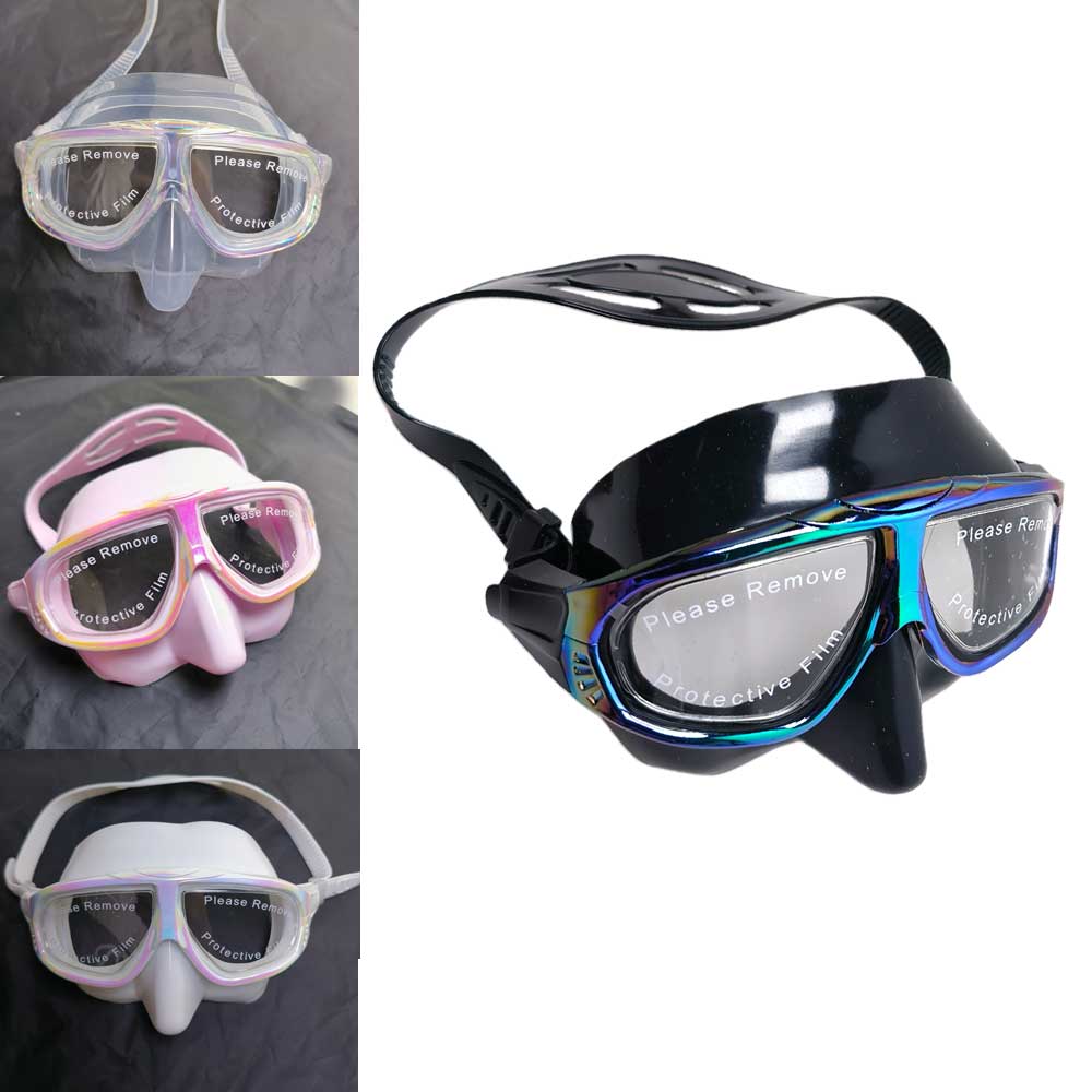 Freediving Mask Set - Maska do freedivingu unisex o niskiej