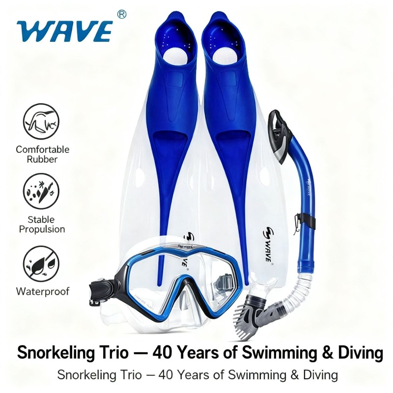 Kompletny zestaw do snorkeling – Freediving Mask Set recenzja i cena