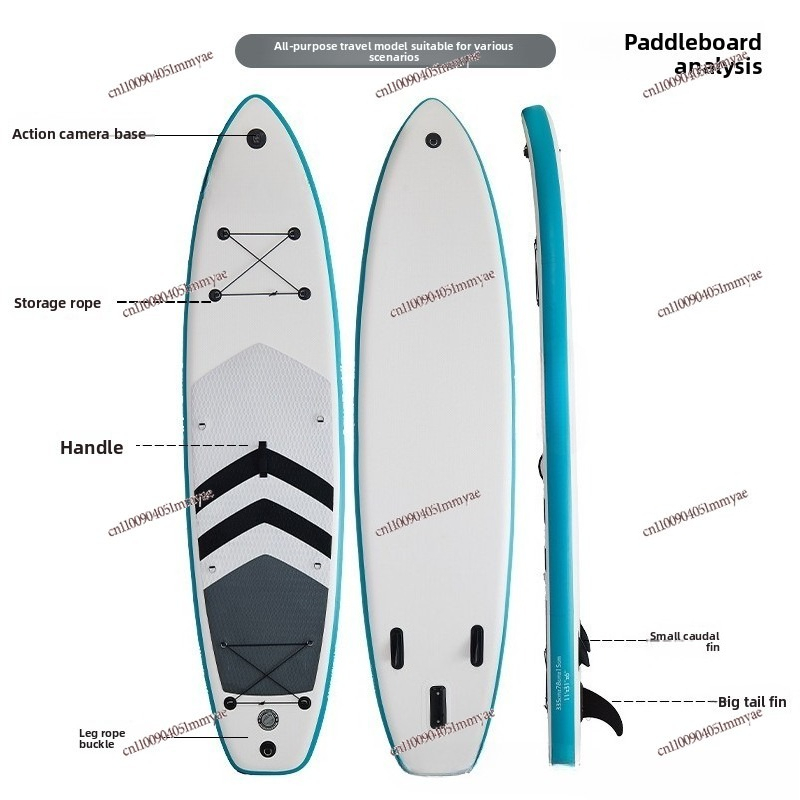 Nowa nadmuchiwana deska SUP z  – Aquatic Sports Activities recenzja i cena