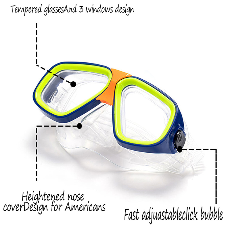 Zestaw do snorkelingu dla doro – Freediving Mask Set recenzja i cena