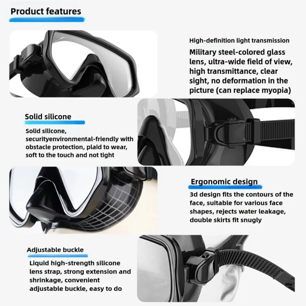 Zestaw do nurkowania z maską i – Freediving Mask Set recenzja i cena