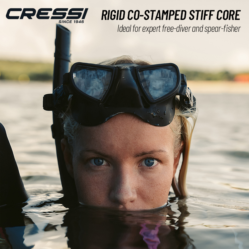 Bezramkowa maska do freediving – Freediving Mask Set recenzja i cena