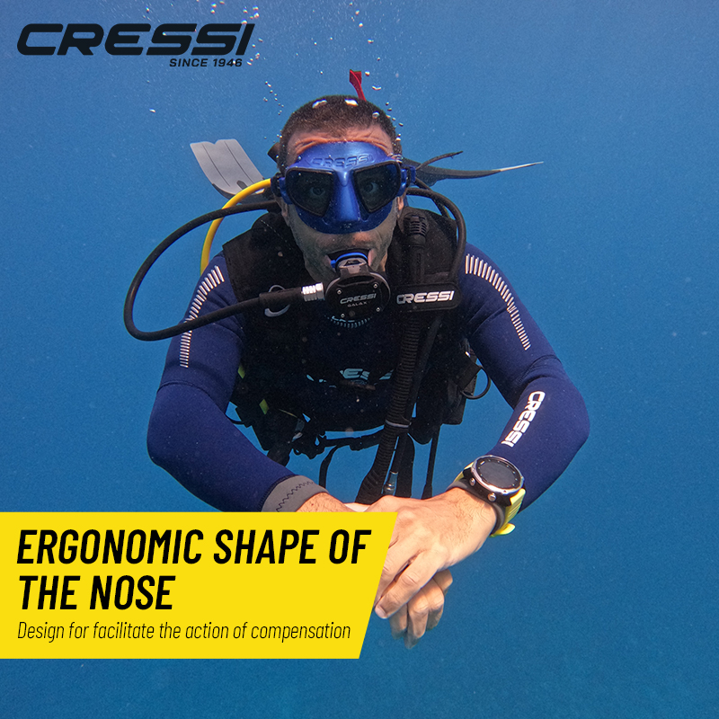 Bezramkowa maska do freediving – Freediving Mask Set recenzja i cena