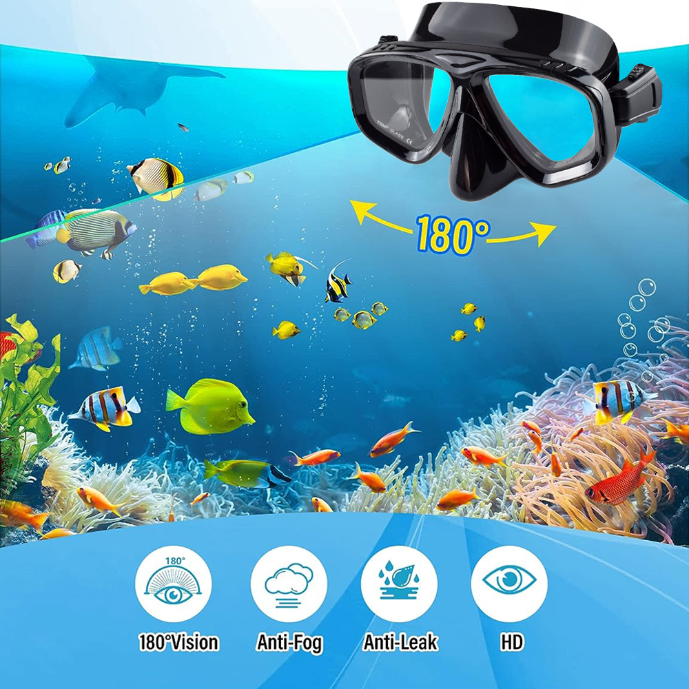Zestaw do snorkelingu na sucho – Freediving Mask Set recenzja i cena
