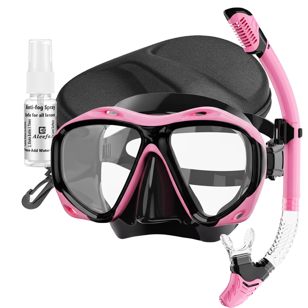 Maska do nurkowania +1.0 do +5 – Freediving Mask Set recenzja i cena