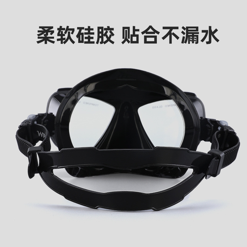 WAVE Jakość Snorkeling Szklane – Freediving Mask Set recenzja i cena